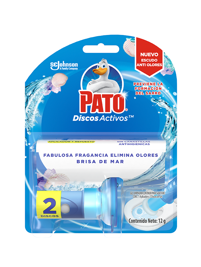 Desinfectante Inodoro Pato Discos Activos Citrico Repuesto 36ml - Olímpica